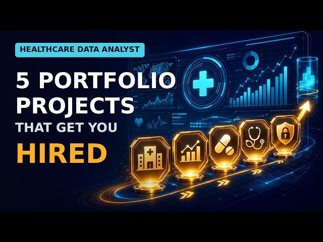 5 Healthcare Data Portfolio Projects That Get You Hired