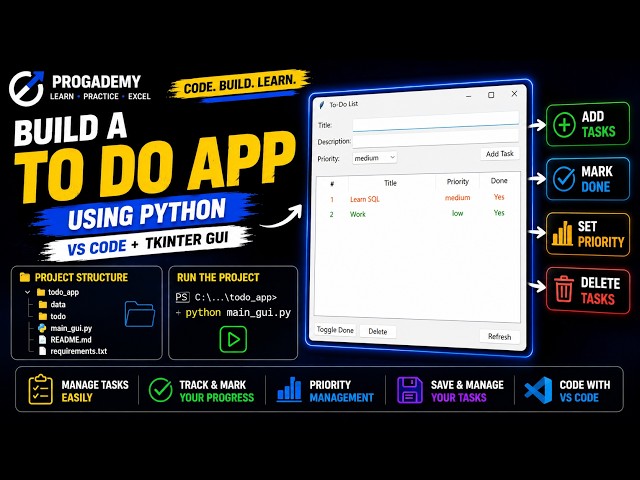 ToDo App Project in Python