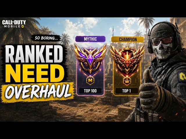 COD Mobile Ranked Is Boring… We Need a Ranked Overhaul & New Tiers