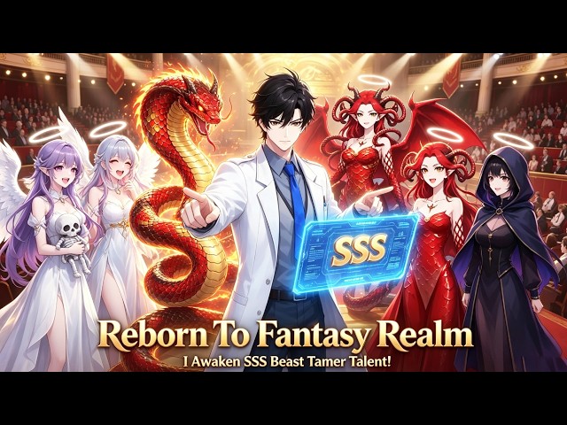 F-Class Trash Awakens SSS Beast Tamer Talent, Evolve Fire Python Into Medusa Queen, Rule The World！