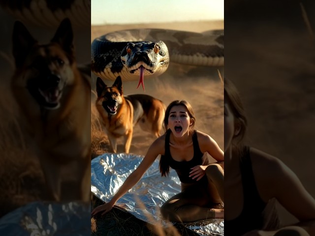 Nature’s Worst Nightmare: She Had No Idea What Was Lurking Behind Her... 😱🐍#shorts #girl #short