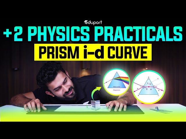 Plus Two Physics Practicals | Prism id Curve | Eduport Plus Two