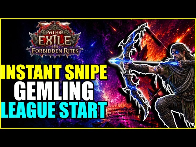 Path of Exile 2 | Snipe Gemling Starting Maps! Melt Everything! (PoE 2 0.5.5)