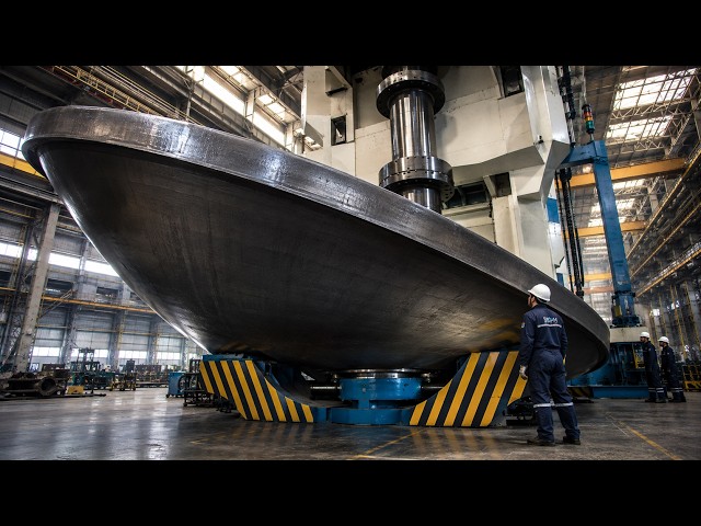 Inside a Modern Metal Factory | Steel Rings, Plate Bending & Forging