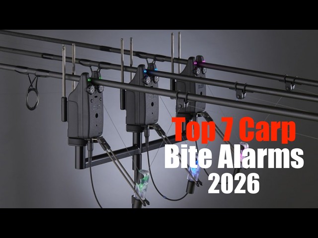 Top 7 Bite Alarms for Carp Fishing 2026