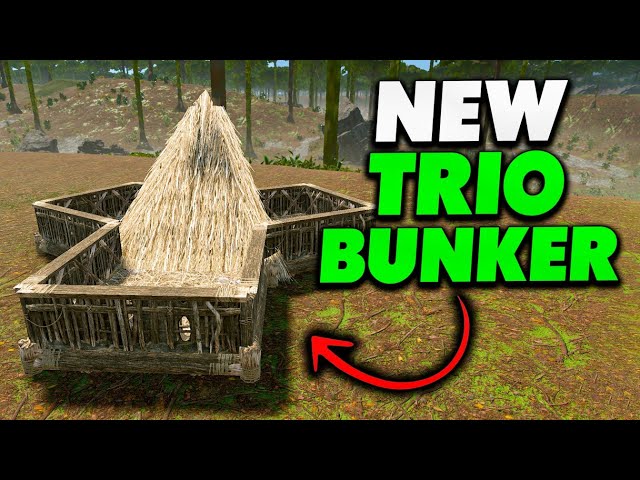 *NEW* ULTIMATE TRIO BUNKER in Rust 2025 / Rust Building Tutorial