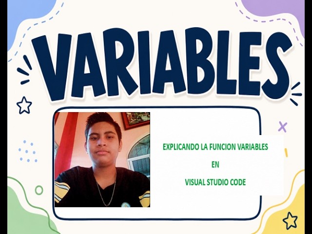 Explicando las Variables en visual studio code