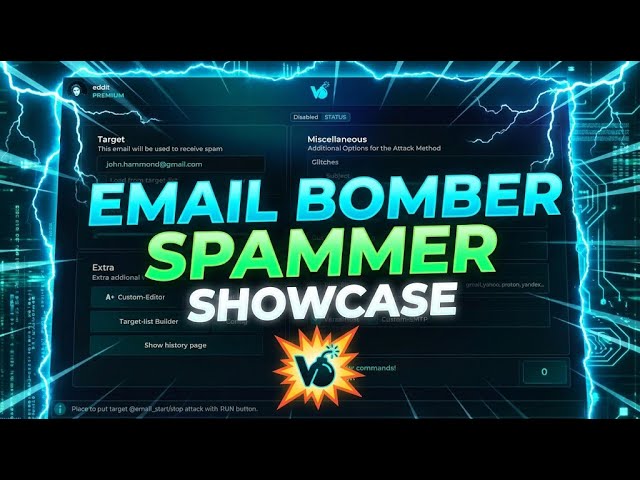 Ultimate Email Bomber & Spammer: Versal.Codes Tool Showcase and Demo
