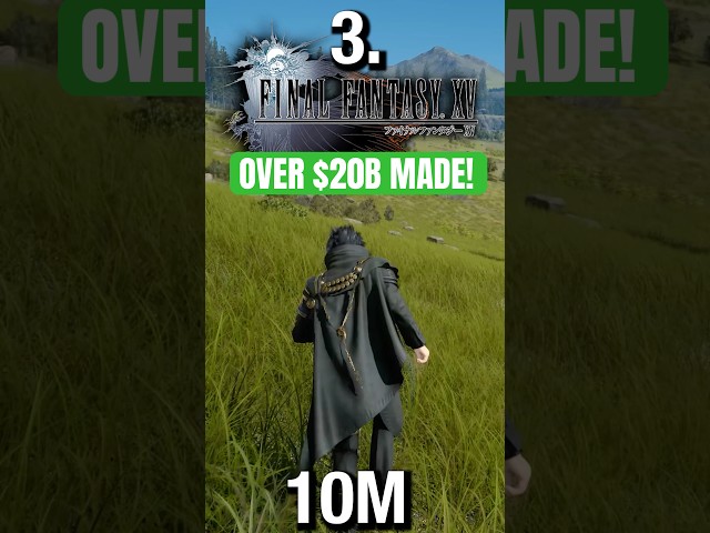 The BEST Selling Final Fantasy Games #finalfantasy