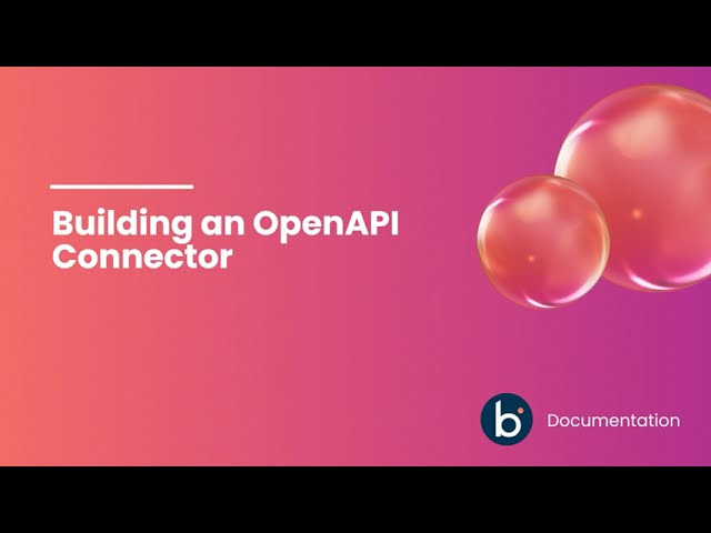 Building an OpenAPI Connector
