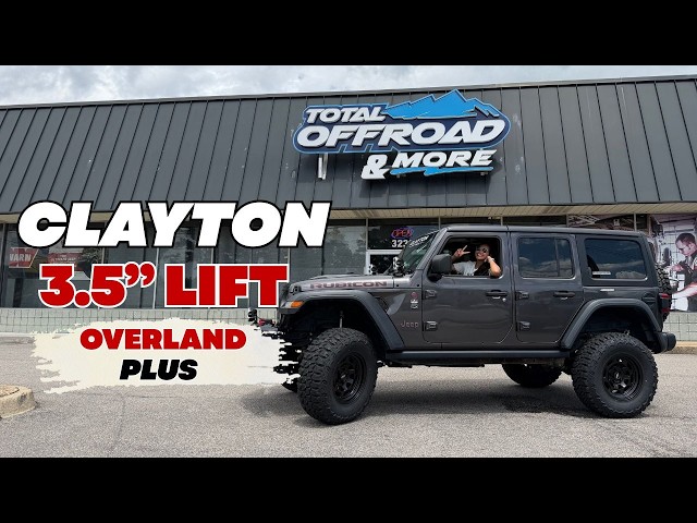 Jeep Wrangler Gets a Clayton 3.5” Overland Plus Lift! | Build Series Ep. 3