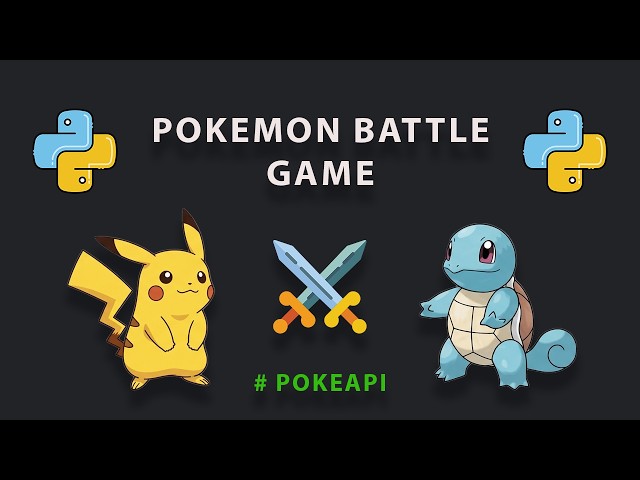 I Built a Pokémon Battle Game in Under 100 Lines of Python (and you can too)