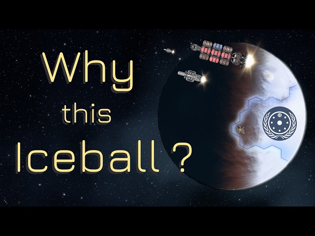 Colonizing a Frozen Planet to Get Rich in my Space Game