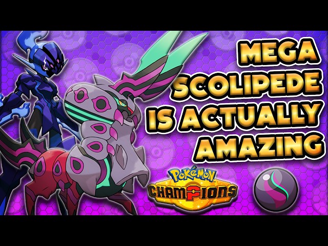 THE BEST MEGA SCOLIPEDE TEAM Got CHAMPIONS RANK in Pokémon Champions