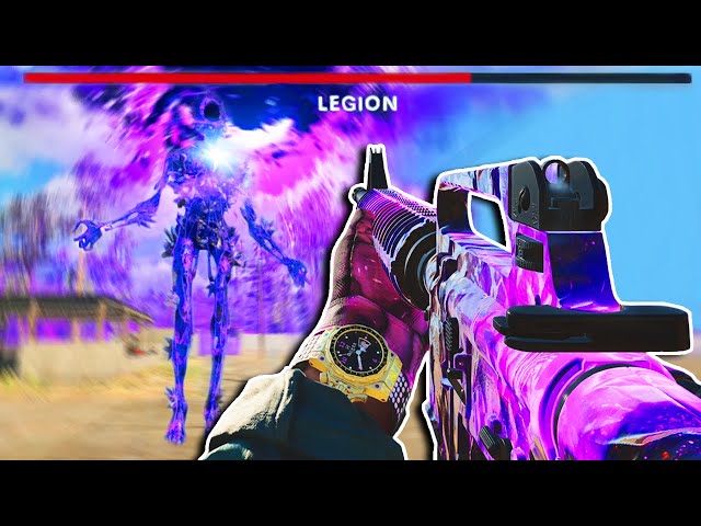 Prepping for the SUPER EASTER EGG by Fighting LEGION (Cold War Zombies Legion Boss Fight)