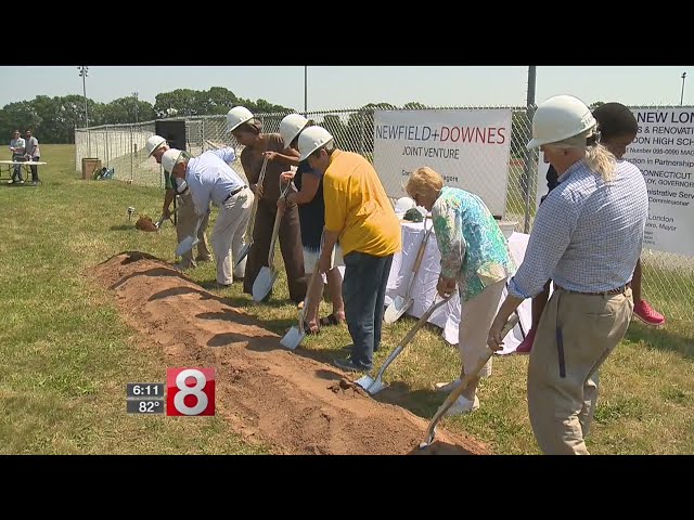Groundbreaking for school construction project held in New London
