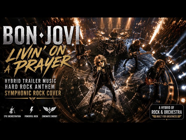 Bon Jovi – Livin' on a Prayer | Epic Hybrid Trailer Hard Rock Anthem Symphonic Cover