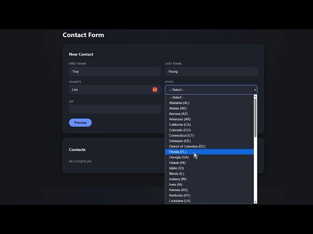 Database Form Using Ai and I Need Ideas
