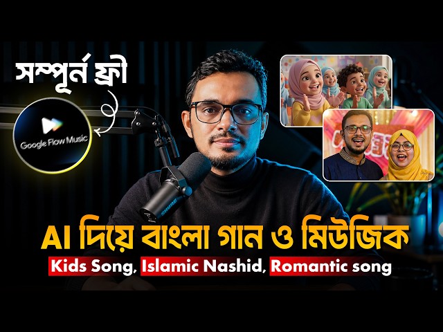 Google flow music free ai bangla song generator । Complete guidline in bangla tutorial