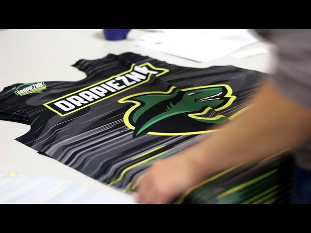 The entire process of producing sublimation t-shirt