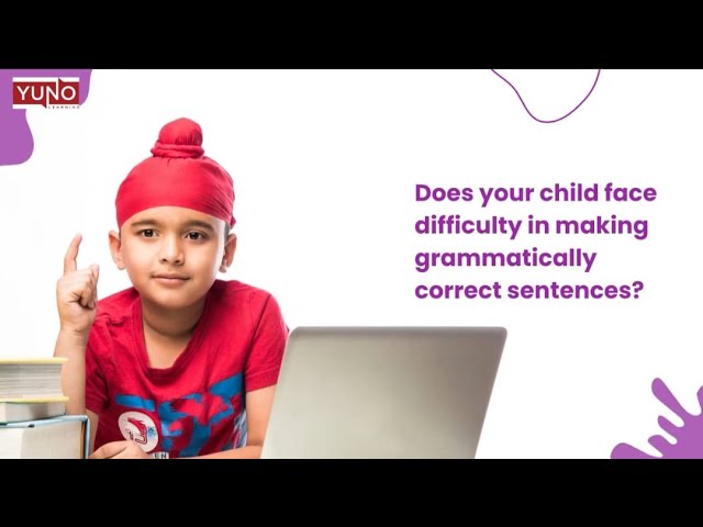 Best English Grammar Classes For Kids | Yuno Learning