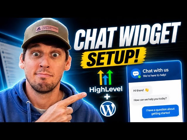 GoHighLevel Chat Widget Setup + Connect It to WordPress (Full Guide)