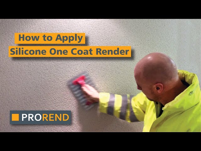 How To Apply Silicone One Coat Render