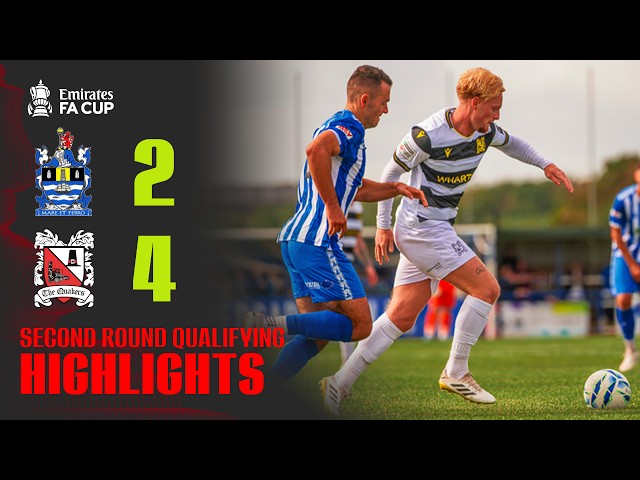 Dramatic Comeback! 😮 | Redcar Town v Darlington | Highlights | Emirates FA Cup 2026/27