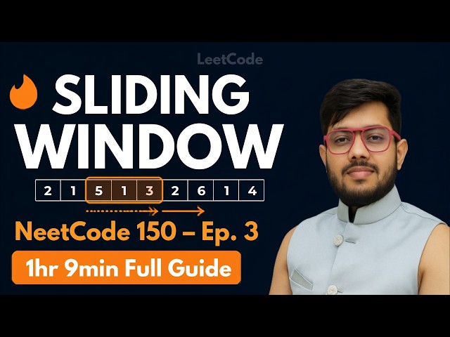 NeetCode 150 Ep. 3: Sliding Window Explained | 6 LeetCode Problems | Python