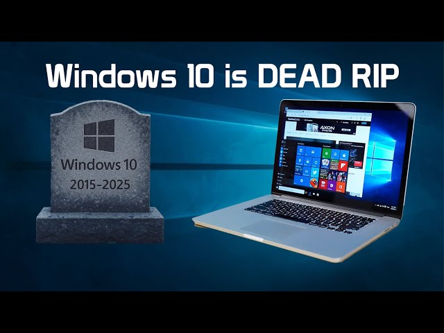 Windows 10 is DEAD RIP | Installing The First Version of Windows 10 on a 2015 MacBook Pro