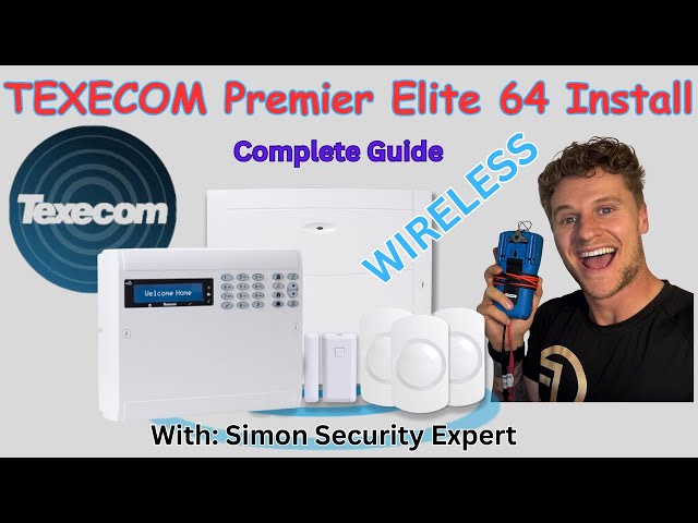 Texecom Premier Elite Full Wireless Install + Programming Guide (Step-by-Step)