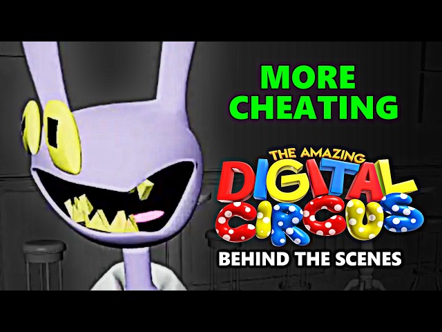Tomas que animé para el episodio 5 de The Amazing Digital Circus (detrás de cámaras)