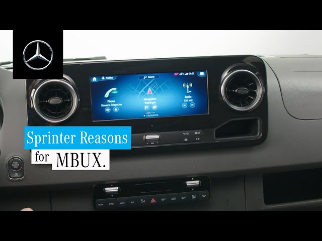 Mercedes-Benz Sprinter | This Is What MBUX Can Do