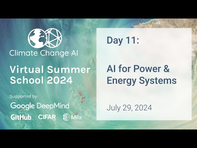 AI for Power and Energy Systems