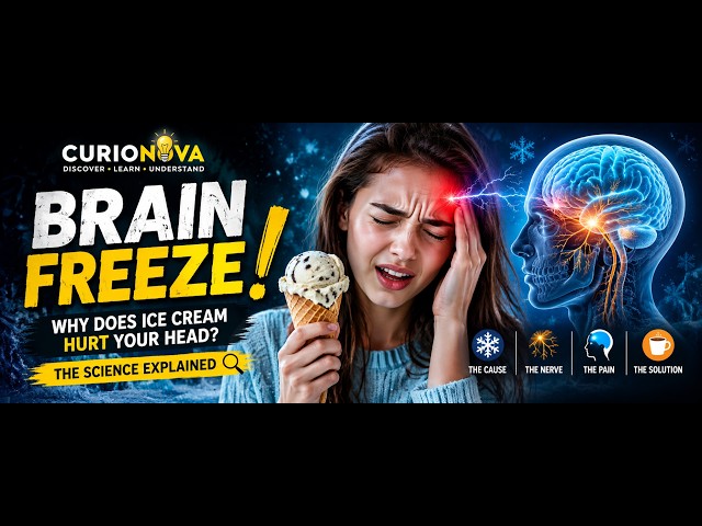 Why Does Ice Cream Cause Brain Freeze? 🧠🍦 The Science Explained