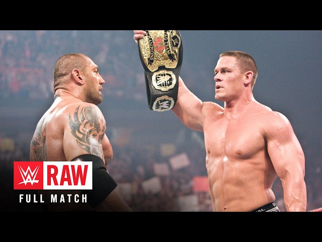 FULL MATCH: The Legacy vs. John Cena & Batista | World Tag Team Title Match: Raw, Aug. 4, 2008