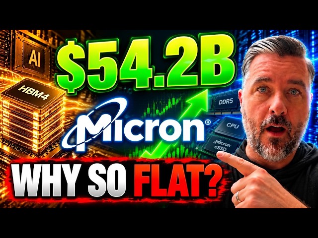 Micron Just CRUSHED Earnings , So Why Isn’t MU Moving?
