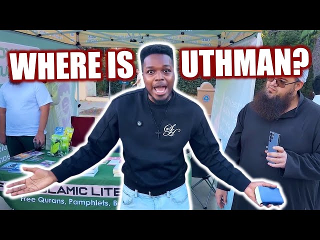 GodLogic TAKES OVER Sheikh Uthman's Dawah Booth! Muslims Call Police!
