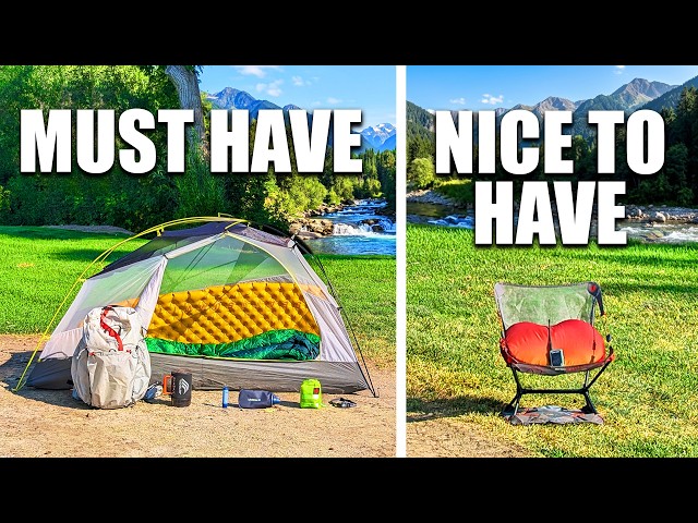 The Gear You MUST HAVE To Start Backpacking