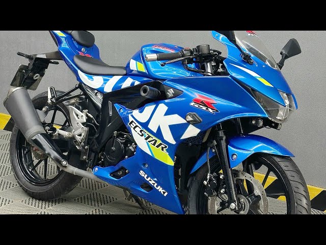 Suzuki GSX150R with brand new ABS brakes.