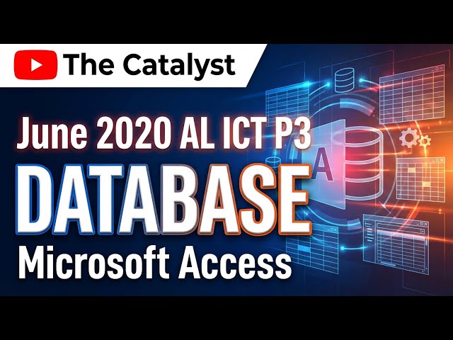 June 2020 AL ICT P3 - Database
