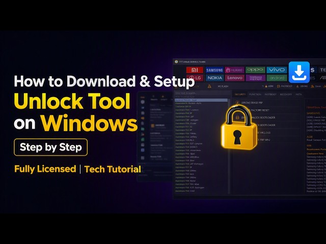 How to Download & Install Unlock Tool on Windows (Complete Setup Guide)