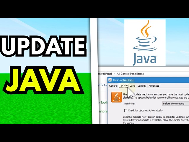 How To Update Minecraft Java Edition