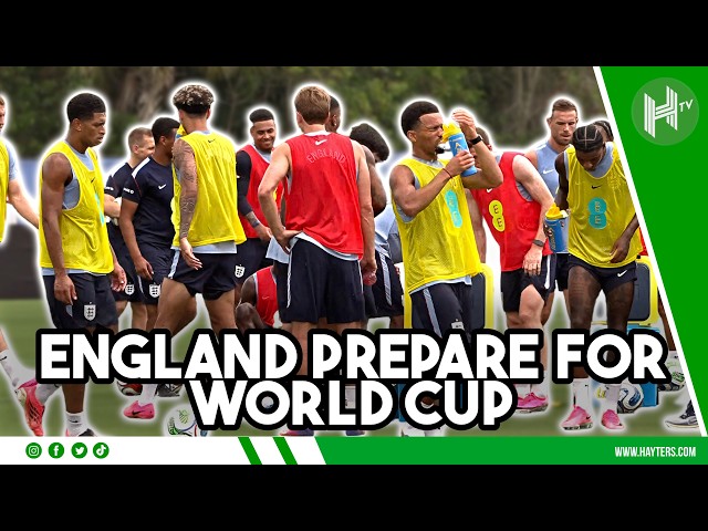 Kane, Bellingham, Gordon & Rashford STAR in England training