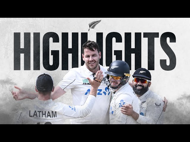 Duffy Breaks Hadlee Record! | Highlights + Interviews | New Zealand v West Indies | 3rd Test Day 5
