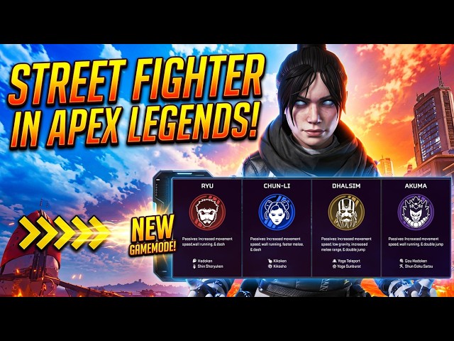 I Tried Every Street Fighter Ability In Apex
