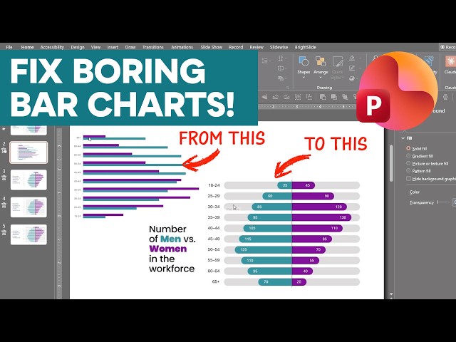 Fix Your Boring PowerPoint Bar Charts
