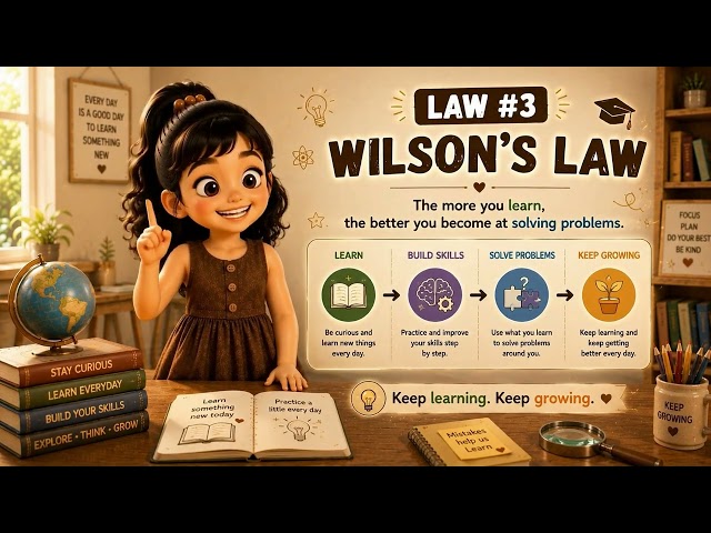 5 Powerful Laws Everyone Should Know! 🧠 | Life Lessons for Kids & Adults | Learn With Aahana