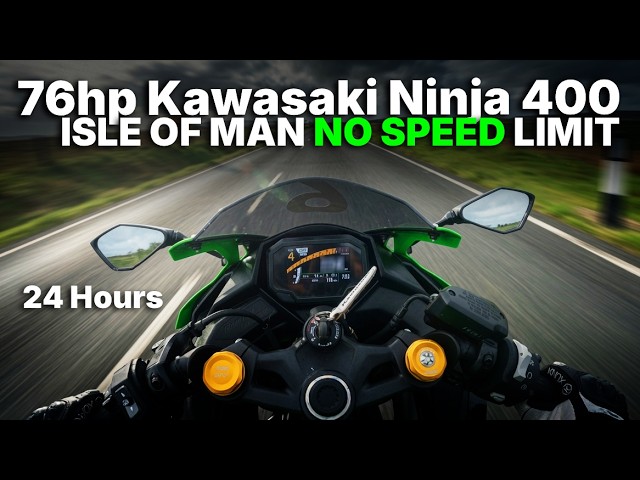 I Rode the TT Mountain on a 76hp Street Bike | No Speed Limits | 24 Hours | Adam Child