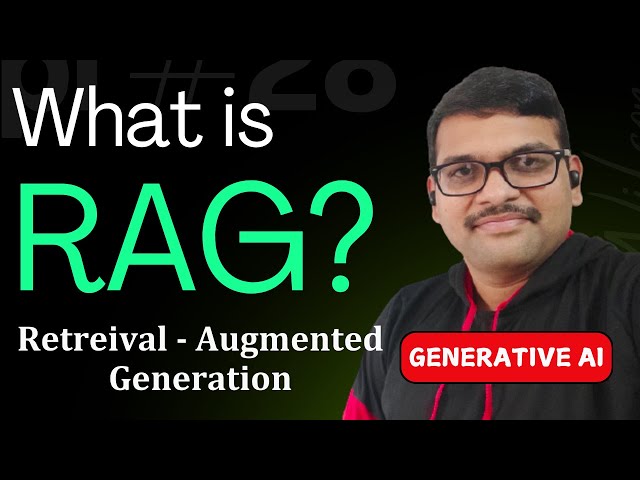 RAG in Generative AI Explained Simply || How AI Finds Correct Answers? || Generative AI